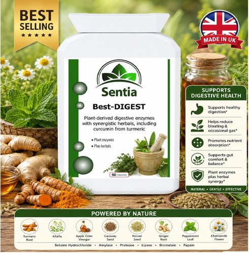 Digestive enzymes capsules - enzymes,