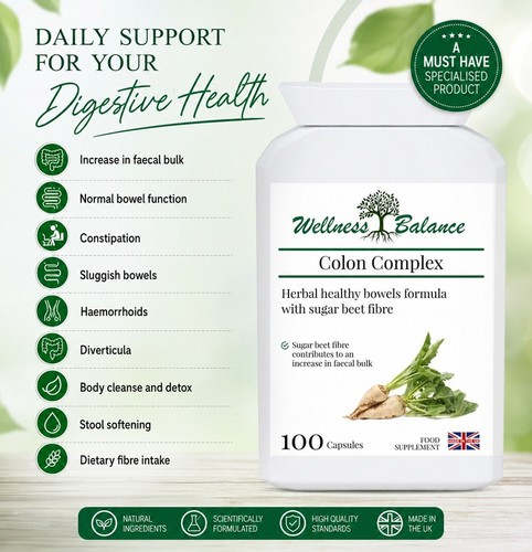 Colon bowel detox capsules - colon,